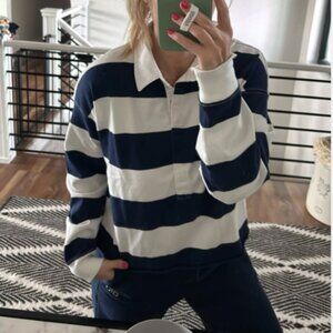 Aerie Sporty Prep Rugby Polo